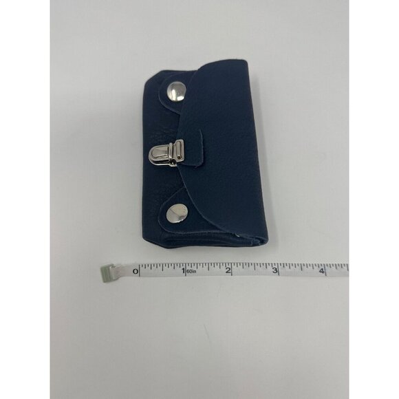 Cuir & Terre two tone Leather shoulder bag matching coin purse Made in France - Picture 2 of 16